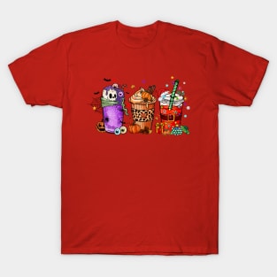 Happy Hallothanksmas Latte Cup T-Shirt